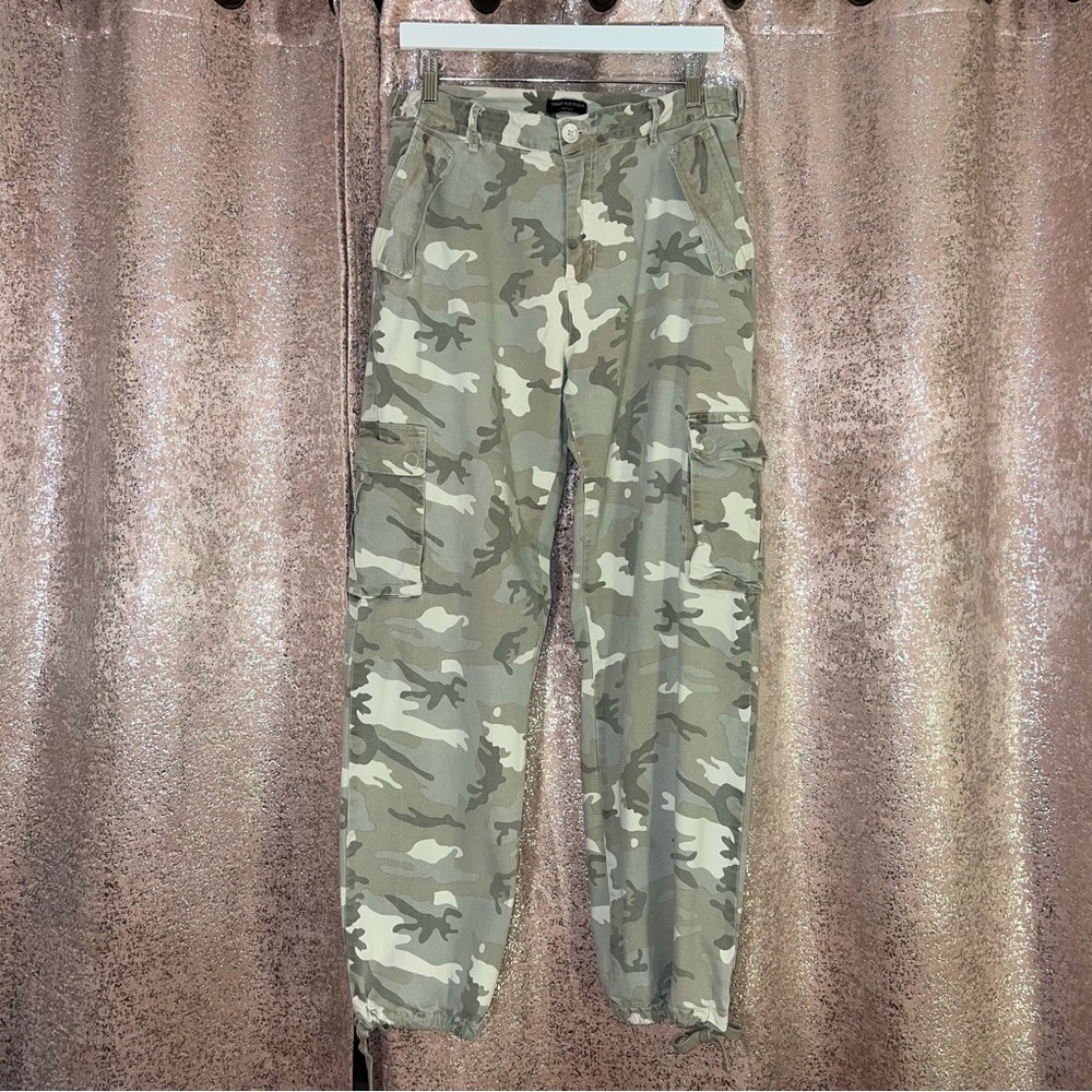 Naked Wardrobe Cargo Camo Pants